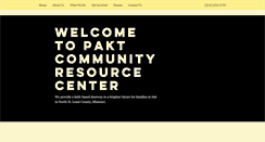 Desktop Screenshot of paktcenter.org